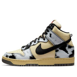 Кроссовки dunk high 1985 'black acid wash' Nike, желтый dd9404-700 | lemon drop/black/saturn