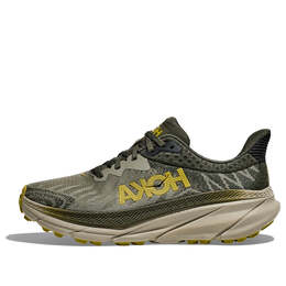 Кроссовки challenger 7 versatile 'olive haze forest cover' Hoka One One, зеленый 1134497-ozf | olive green/white/yellow