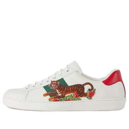 Кроссовки ace 'lunar new year - tiger' Gucci, белый 687608-0fi60-9080 | white/red/green