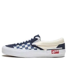 Кроссовки slip-on cap lx 'dress blues' Vans, синий vn0a3tksubz | blue/white