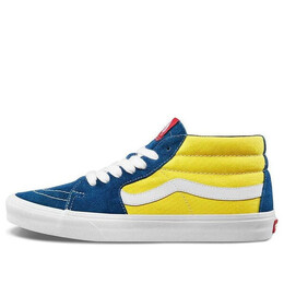 Кроссовки sk8-mid 'sailor blue/aspen gold' Vans, желтый vn0a3wm3vsw | yellow/blue