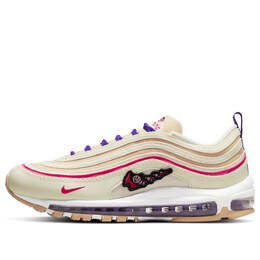 Кроссовки air max 97 'air sprung - cream' Nike, мультиколор dh4759-200 | sesame/coconut milk/phantom/electro purple