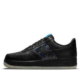 Кроссовки x space jam air force 1 '07 'computer chip' Nike, черный dh5354-001 | black/light blue fury