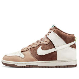 Кроссовки dunk high 'light chocolate' Nike, мультиколор dh5348-100 | sail/khaki/light chocolate