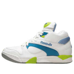 Кроссовки court victory pump uni 'white green citron' Reebok, белый 6-j14306 | white