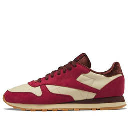 Кроссовки classic leather 'valentine's day' Reebok, красный ie4100 | red