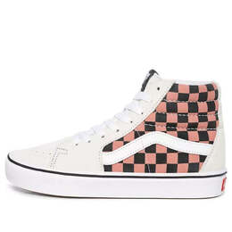 Кроссовки mixed media comfycush sk8-hi mixed media white/pink Vans, розовый vn0a3wmb1pc | pink/black/yellow
