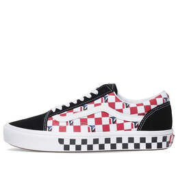Кроссовки comfycush old skool dimension in checkerboard 'black red blue' Vans, черный vn0a3wma1ng | black/red/blue