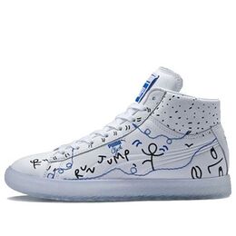 Кроссовки shantell martin x clyde mid sm Puma, белый 365897-01 | white