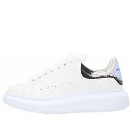 Кроссовки oversized sneakers 'white black silver' Alexander McQueen, белый 705061wibns9989 | white/black/silver