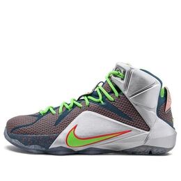 Кроссовки lebron 12 'trillion dollar man' Nike, красный 705410-430 | red/ green/golden silver