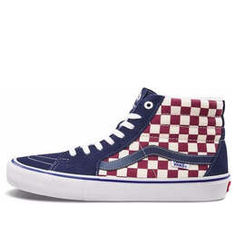 Кроссовки sk8-hi pro 'checkerboard - dress blues' Vans, красный vn0a45jdvg8 | red