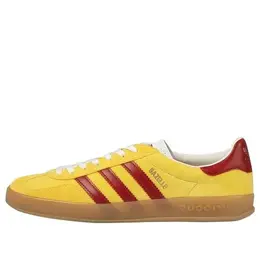 Кроссовки adidas x gazelle 'yellow velvet' Gucci, желтый 707848-9stu0-7170 | yellow velvet
