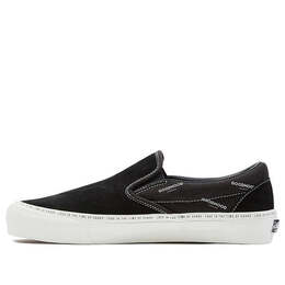 Кроссовки vault x goodhood og classic slipon lx black Vans, черный vn0a45jkrjz | black