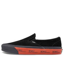 Кроссовки wtaps x og classic slip-on lx 'black red' Vans, черный vn0a45jk20e | black/red