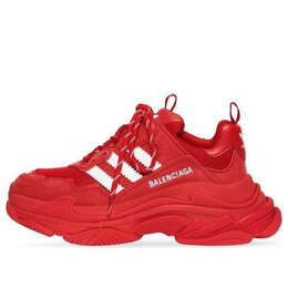 Кроссовки triple s x adidas 'red' Balenciaga, красный 712821w2zb26090 | red/white