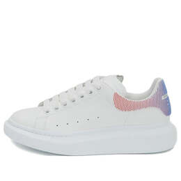 Кроссовки thick-soled low-top sneakers 'white pink purple' Alexander McQueen, белый 711139wicg48983 | white/pink/purple