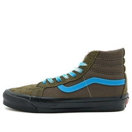 Кроссовки og sk8-hi lx 'hairy suede - canteen' Vans, зеленый vn0a45jl2sm | dark green