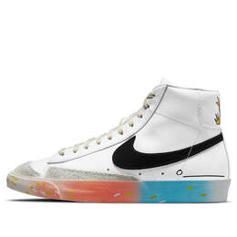 Кроссовки blazer mid '77 vintage 'make it count' Nike, белый dj4278-101 | white/blue/red
