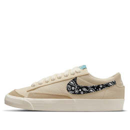 Кроссовки blazer low '77 vintage 'paisley swoosh' Nike, белый dj4665-100 | white