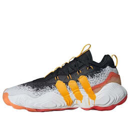 Кроссовки trae young 3 'black white yellow' Adidas, черный if9359 | core black/footwear white/yellow