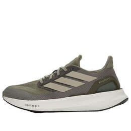 Кроссовки pureboost 5 'olive strata' Adidas, серебряный if9195 | silver pebble/wonder beige/olive strata
