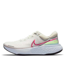Кроссовки zoomx invincible run flyknit 'sail' Nike, мультиколор dj5450-001 | sail/black/grey/volt/pollen/pink blast