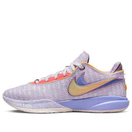 Кроссовки lebron 20 'purple and gold' Nike, фиолетовый dj5423-500 | purple
