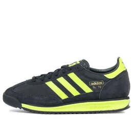 Кроссовки originals sl 72 'solar yellow' Adidas, черный ig4647 | core black/solar yellow/gold metallic