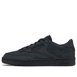 Кроссовки club c 85 x jjjjound 'triple black' Reebok, черный ig8240 | core black