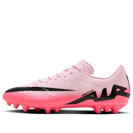 Кроссовки zoom vapor 15 academy ag 'pink foam black' Nike, розовый dj5630-601 | pink foam/black