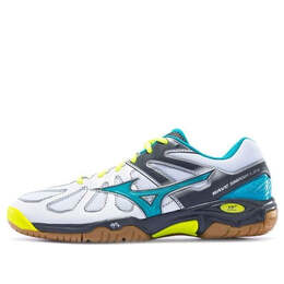 Кроссовки smash l04 white/blue Mizuno, белый 71ga186026 | white/blue