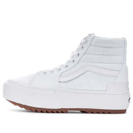 Кроссовки sk8-hi stacked 'white gum' Vans, белый vn0a4btwl5r | white