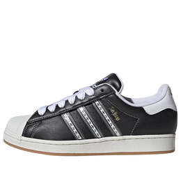 Кроссовки x korn superstar 'black whtie' Adidas, черный ih1313 | black/off white/gum