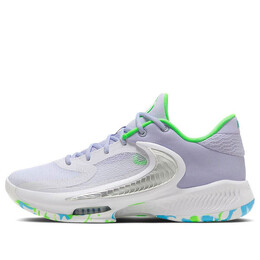 Кроссовки zoom freak 4 ep 'white oxygen purple' Nike, мультиколор dj6148-101 | wht/oxygn prpl-blk-stdm grn