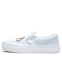 Кроссовки slip-on k shoes blue Vans, синий vn0a4but34c | blue