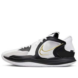 Кроссовки kyrie low 5 'white black metallic gold' Nike, черный dj6012-101 | black/white