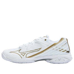 Кроссовки wave claw 3 'white' Mizuno, белый 71ga244341 | white/gold