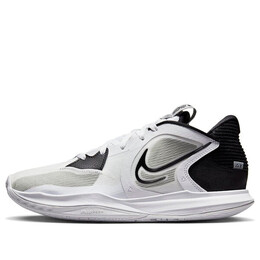 Кроссовки kyrie low 5 'wolf grey' Nike, белый dj6012-102 | white/black/gray