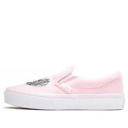 Кроссовки slip-on k shoes pink Vans, розовый vn0a4but31l | pink