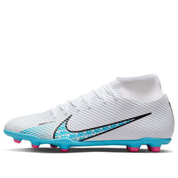 Кроссовки mercurial superfly 9 club mg 'blast pack' Nike, белый dj5961-146 | white/pink/blue