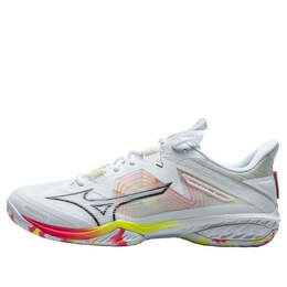 Кроссовки wave claw neo ii 'white flame' Mizuno, белый 71ga227022 | white/red/yellow