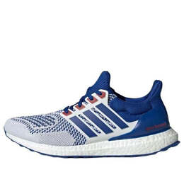 Кроссовки ultraboost 1.0 'cloud white royal blue' Adidas, белый ih3018 | cloud white/royal blue/team power red 2