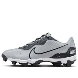 Кроссовки alpha huarache 4 keystone 'wolf grey white dark smoke grey' Nike, серый dj6524-002 | wolf grey/white/dark smoke grey