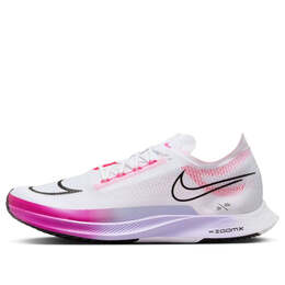 Кроссовки streakfly 'white vivid grape' Nike, белый dj6566-104 | white/vivid grape/purple agate/black