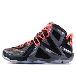 Кроссовки lebron 12 elite 'rose gold' Nike, черный 724559-091 | black/white-mtllc rd bronze