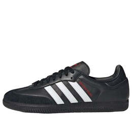 Кроссовки x atmos samba og 'crazy raccoon' Adidas, черный ih3518 | core black/footwear white/core black
