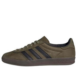 Кроссовки gazelle indoor 'focus olive' Adidas, зеленый ih4772 | focus olive/core black/gum 5