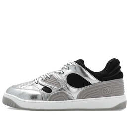 Кроссовки basket 'silver black' Gucci, черный 724002-aabb8-8142 | silver black