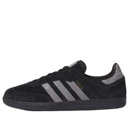 Кроссовки samba adv 'core black grey' Adidas, черный ih3348 | core black/grey four/gold metallic